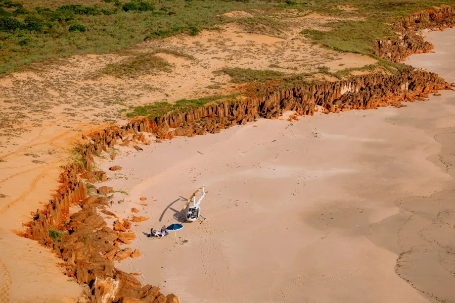 Private Broome Helicopter Flight & Beach Picnic | Experience Oz-2