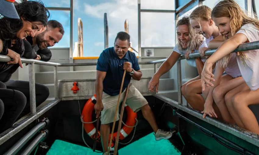 Great Barrier Reef Cruise to Reef Magic Pontoon | Experience Oz
