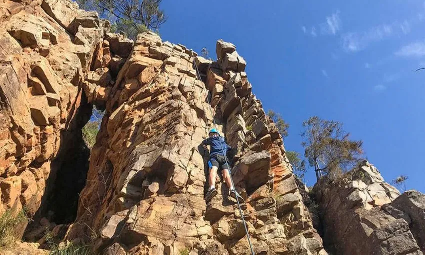 Rock Climb & Abseil at Onkaparinga - Book Now | Experience Oz