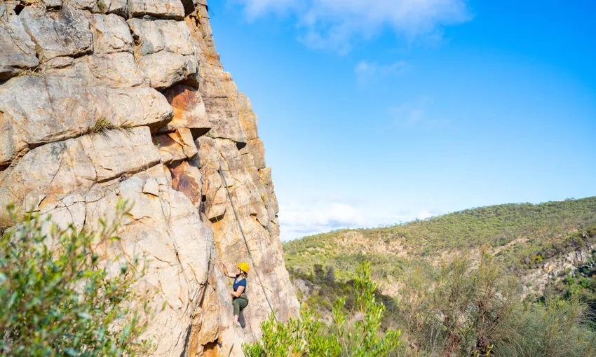 Rock Climb & Abseil at Onkaparinga - Book Now | Experience Oz