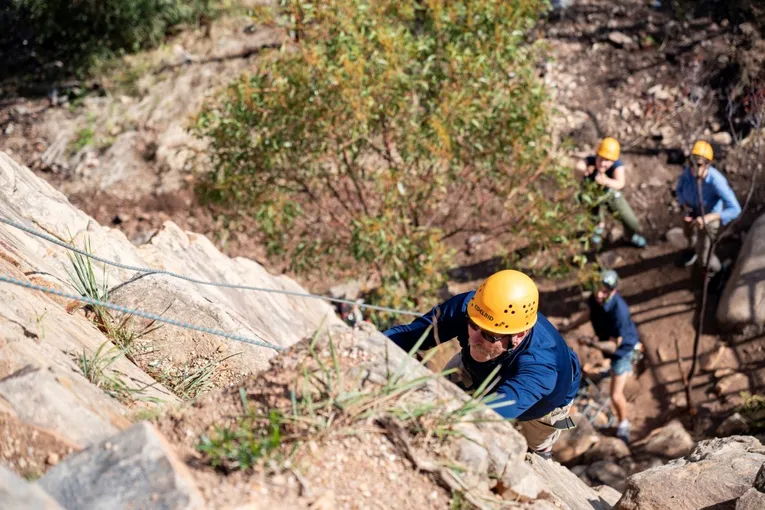 Rock Climb & Abseil at Onkaparinga - Book Now | Experience Oz