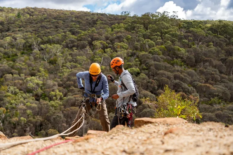 Rock Climb & Abseil at Onkaparinga - Book Now | Experience Oz