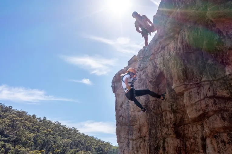Rock Climb & Abseil at Morialta - Book Now | Experience Oz