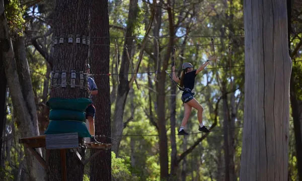 Busselton: Forest Adventures High Ropes Course