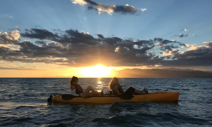 Sunset Kayak Kaikoura Pedal Tour - Book Now | Experience Oz