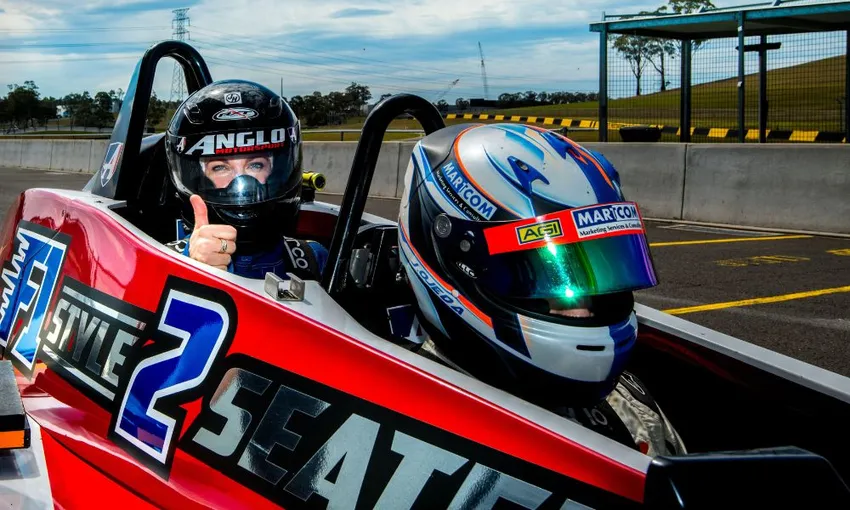 F1 Style Race Car Driving and Hot Laps Combo | Experience Oz