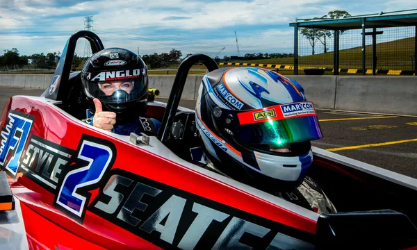 F1 Style Race Car Driving and Hot Laps Combo - Wodonga