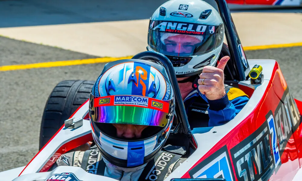 F1 Style Race Car Drive and Hot Laps Combo - Wodonga | Experience Oz-8