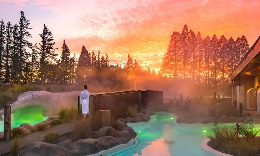 Tranquility Pool Entry at Opuke Thermal Pools & Spa | Book Now - Experience Oz