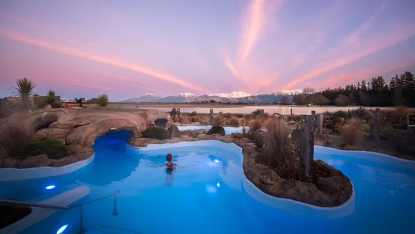 Tranquility Pool Entry at Opuke Thermal Pools & Spa