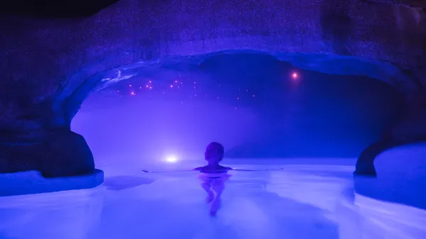 Tranquility Pool Entry at Opuke Thermal Pools & Spa