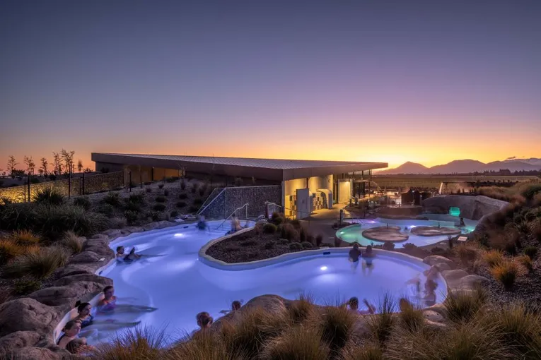 Discovery Pools Entry at Opuke Thermal Pools and Spa