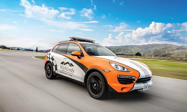 Highlands Porsche Cayenne Taxi Passenger Ride - 2 Laps