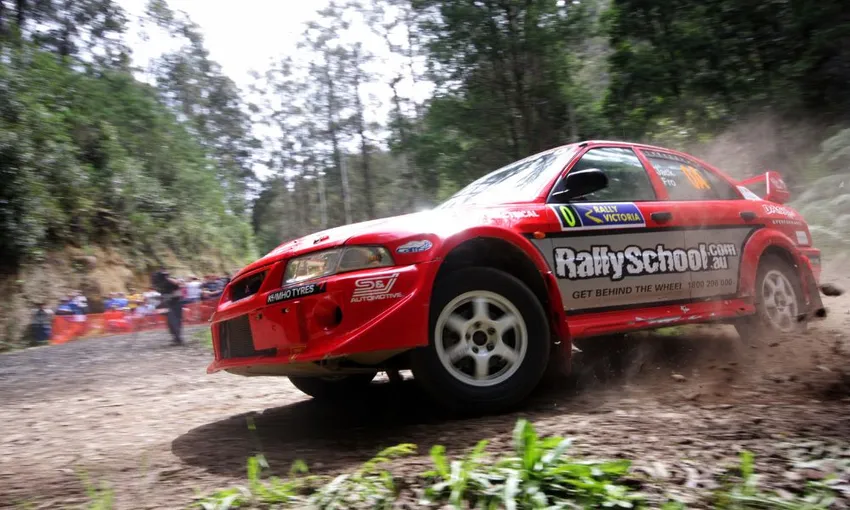 Mount Cottrell Rally Car Hotlap Ride | Experience Oz