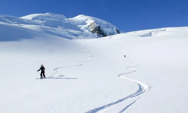 Ski the Tasman Glacier with Scenic Flights and Lunch
