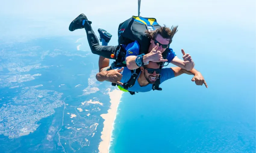 15 000ft Tandem Skydive in Newcastle - Book Now | Experience Oz