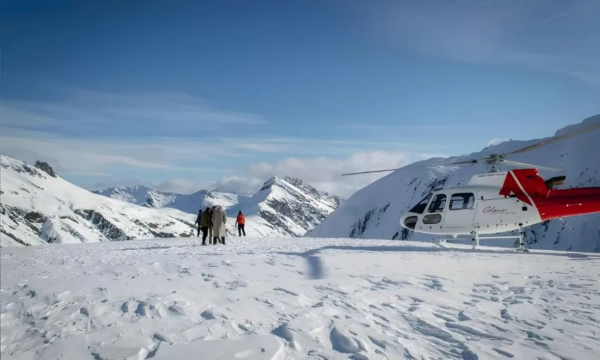 Glacier Explorer & Earnslaw Burn Helicopter Flight - 50 Minutes