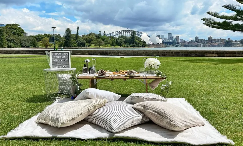 Luxury Private Picnic Experience by Sydney Harbour | Experience Oz