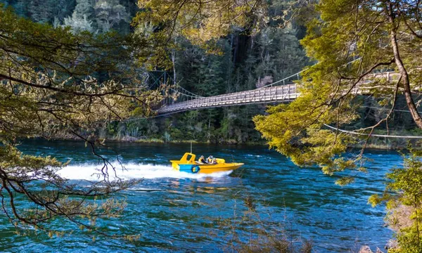 River Bike Ride and Jet Boat - 4 Hours