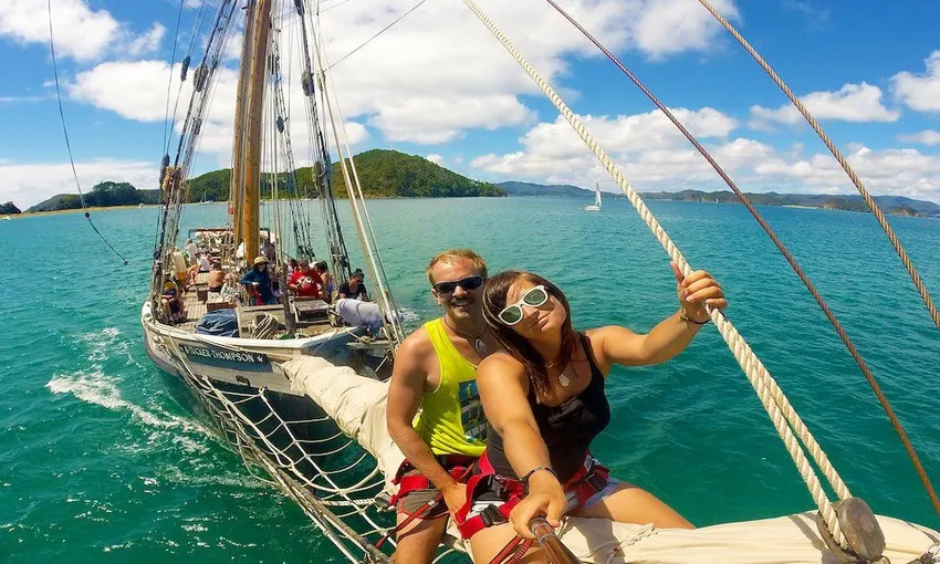 Tall Ship Sailing in Bay of Islands  | Experience Oz
