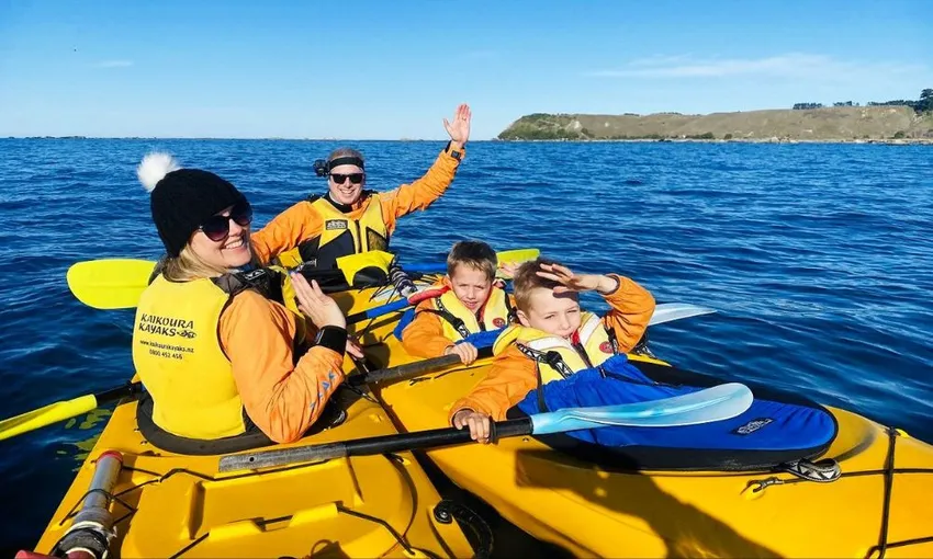 Kaikoura Kayak Tours for Families - Book Now | Experience Oz