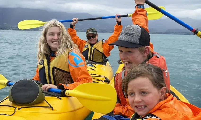 Kaikoura Kayak Tours for Families - Book Now | Experience Oz
