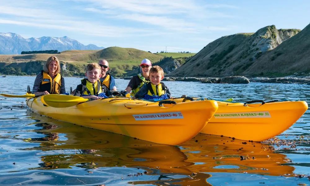 Kaikoura Kayak Tours for Families - Book Now | Experience Oz-1
