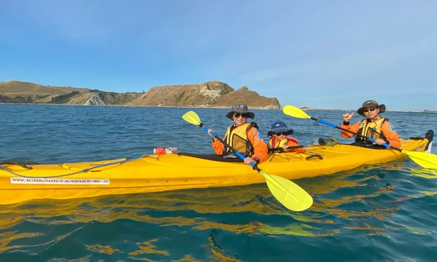 Kaikoura Kayak Tours for Families - Book Now | Experience Oz