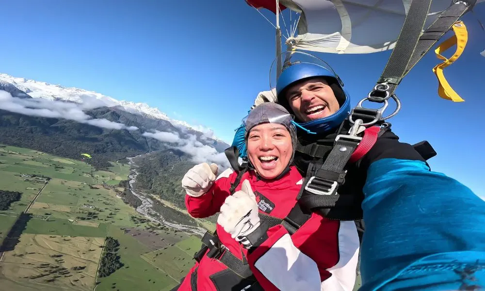 Franz Josef and Fox Glacier Tandem Skydive - 10,000ft | Experience Oz-6