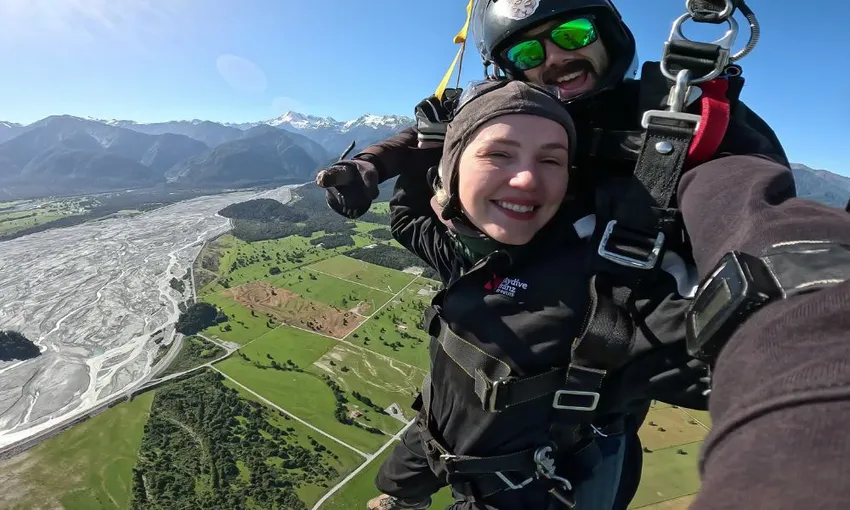 Franz Josef and Fox Glacier Tandem Skydive - 16,500ft | Experience Oz