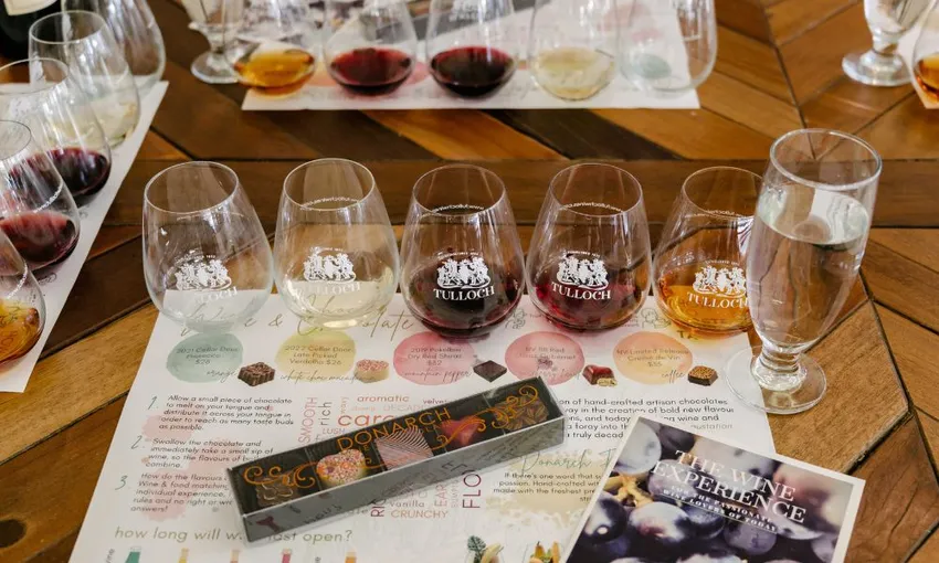 Tulloch Wines Hunter Valley Wine and Chocolate Pairing - Book Now | Experience Oz
