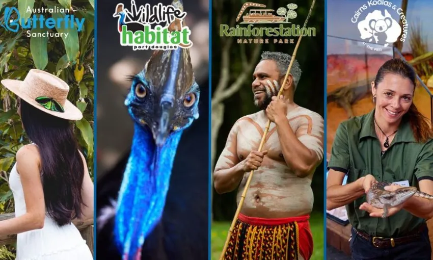 Cairns 4 Park Attraction Pass - Book Now | Experience Oz