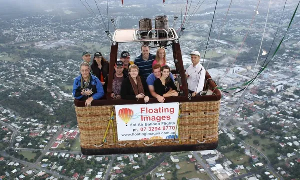 Greater Brisbane Scenic Hot Air Balloon Flight Only - 1 Hour
