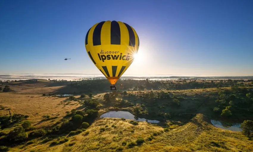 Greater Brisbane Scenic Hot Air Balloon Flight Only | Experience Oz