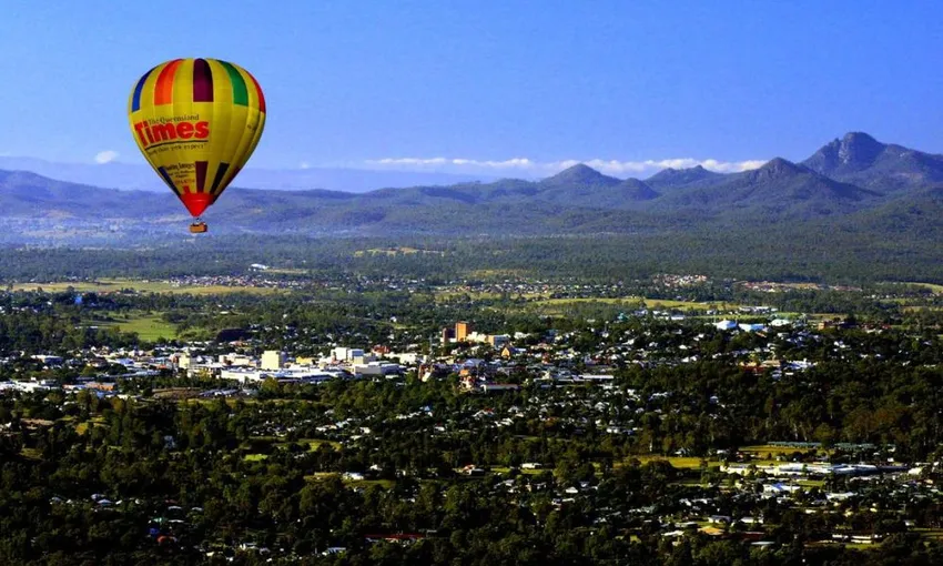 Greater Brisbane Scenic Hot Air Balloon Flight Only | Experience Oz