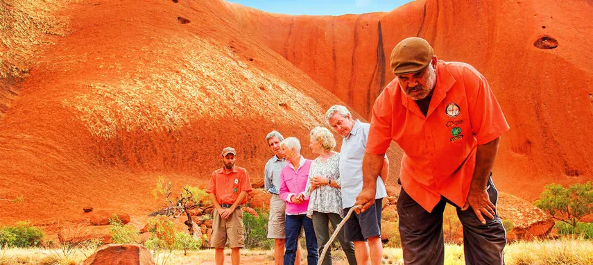 Uluru Morning Guided Base Walk including Breakfast | Experience Oz