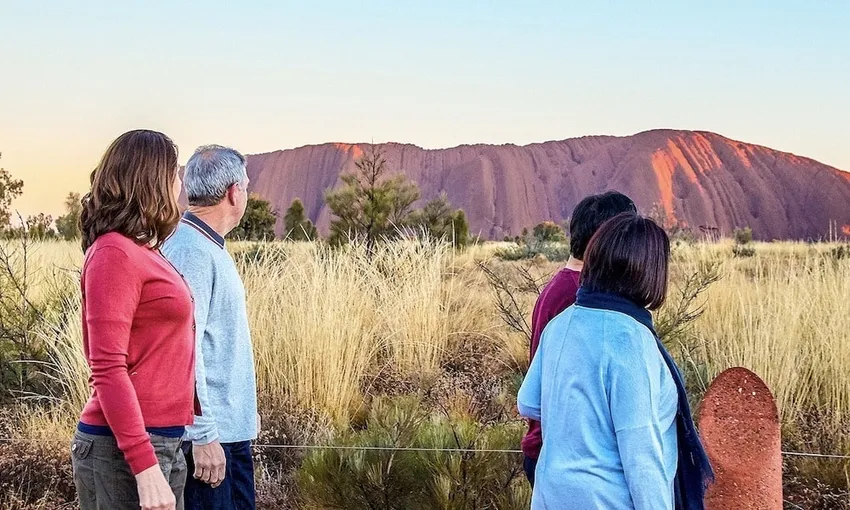 Uluru Morning Guided Base Walk including Breakfast | Experience Oz