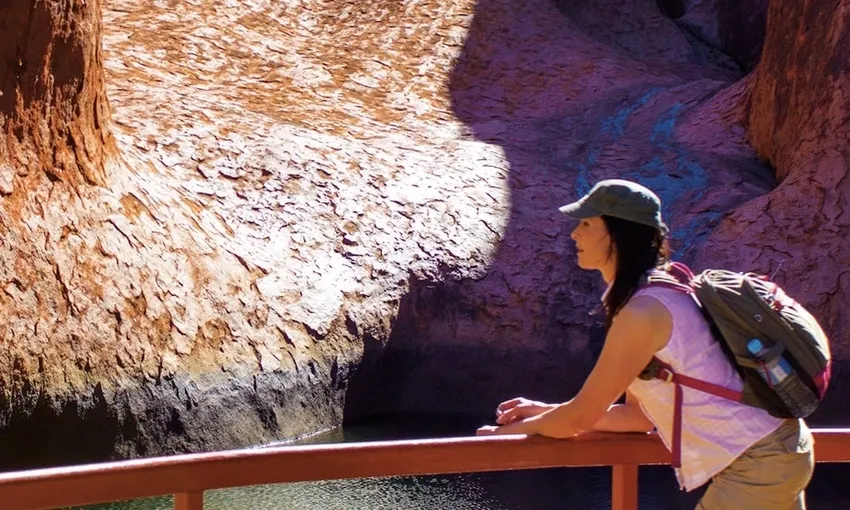 Uluru Morning Guided Base Walk including Breakfast | Experience Oz
