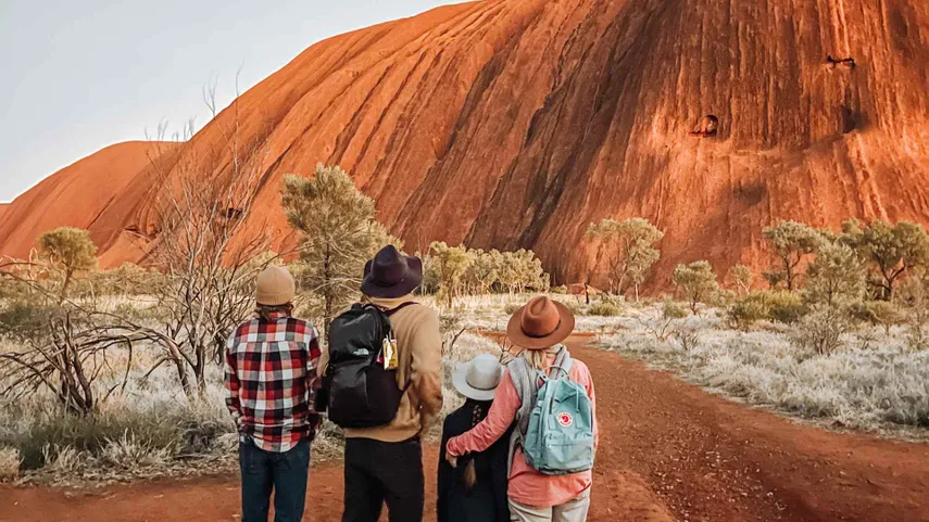 Uluru Morning Guided Base Walk including Breakfast | Experience Oz