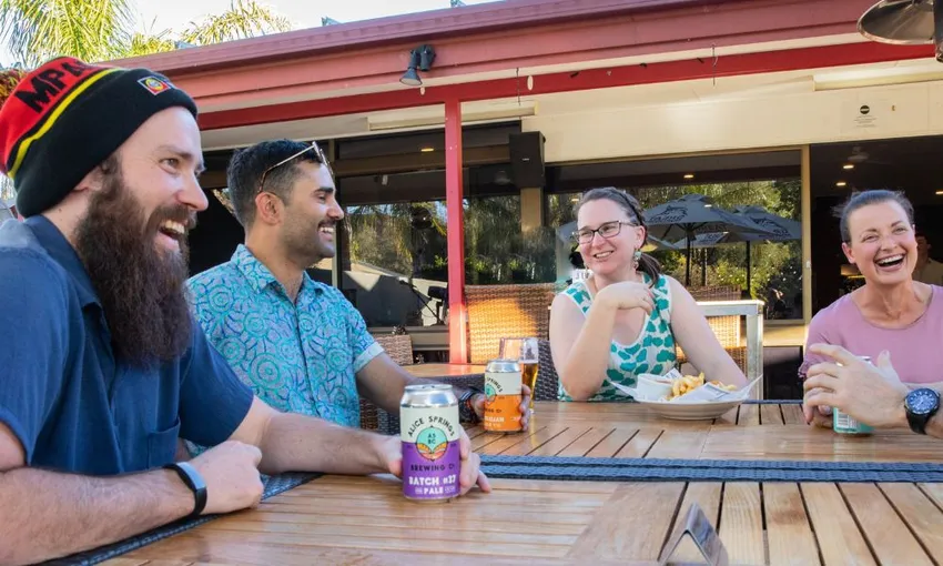 Alice Springs Brewery Tour Tasting Paddle | Experience Oz