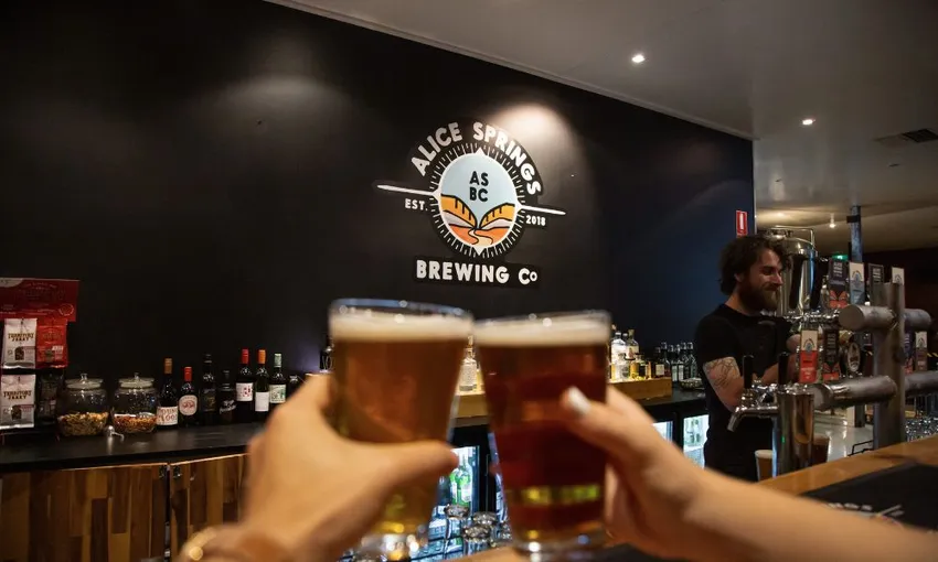 Alice Springs Brewery Tour Tasting Paddle | Experience Oz