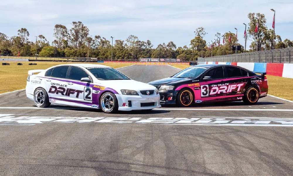 Queensland Raceway Drifting 4 Drift Battle Laps | Experience Oz-4