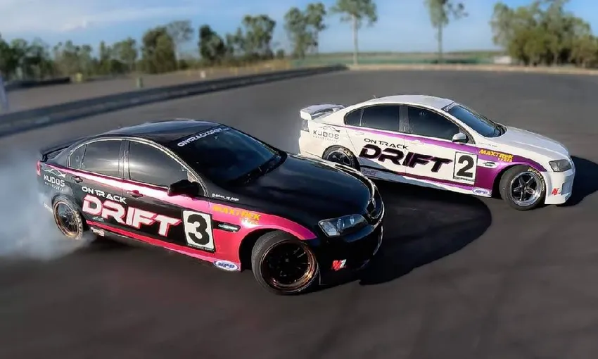 Mount Cotton 4 Drift Battle Passenger Hot Laps | Experience Oz