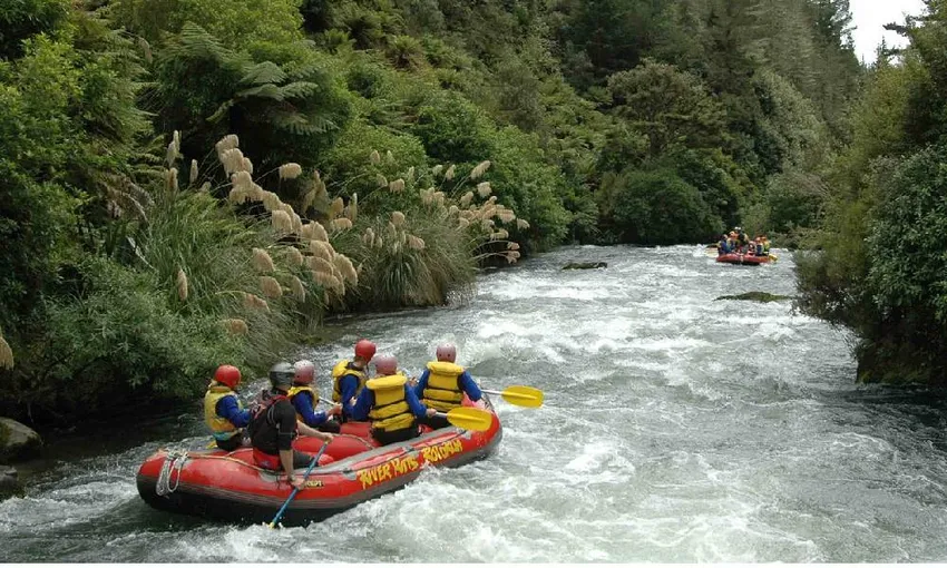 Grade 2 Rangitaiki River Rafting in Rotorua - Book Now | Experience Oz