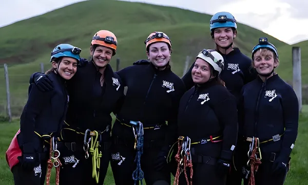 Karioi Glowworm Canyoning Adventure - 4 Hours 