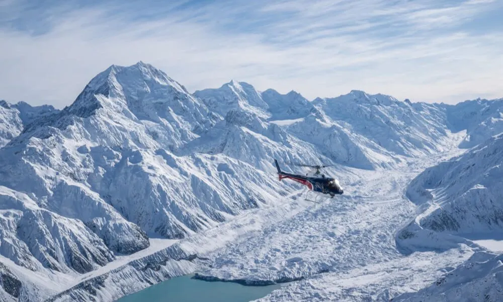 Mount Cook Helicopter Flight - 35 Minutes | Experience Oz + NZ-1