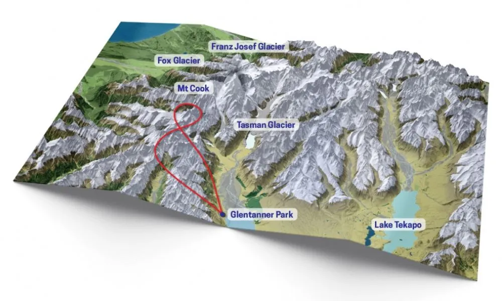 Mount Cook Helicopter Flight - 35 Minutes | Experience Oz + NZ-5