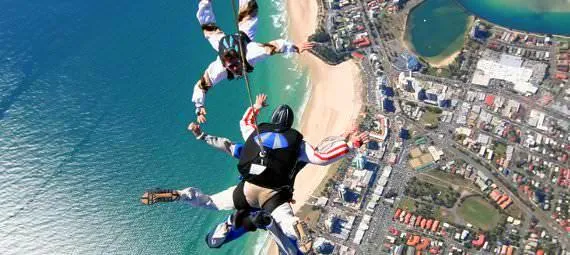 Gold Coast Skydiving Tandem Dive - Book Now | Experience Oz