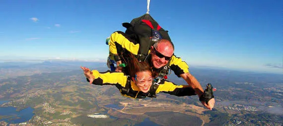 Gold Coast Skydiving Tandem Dive - Book Now | Experience Oz
