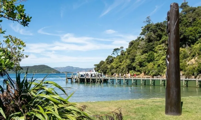 Cruise and Day Walk from Ship Cove to Furneaux Lodge
